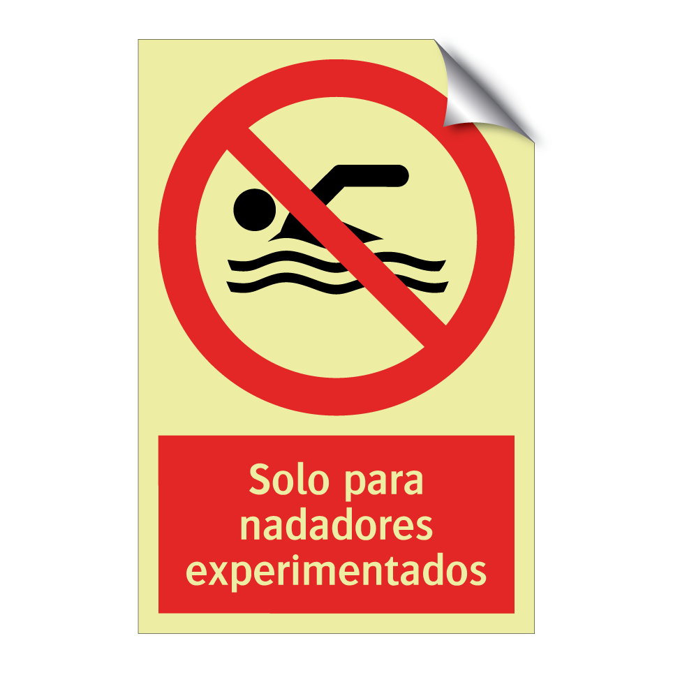 Solo para nadadores experimentados