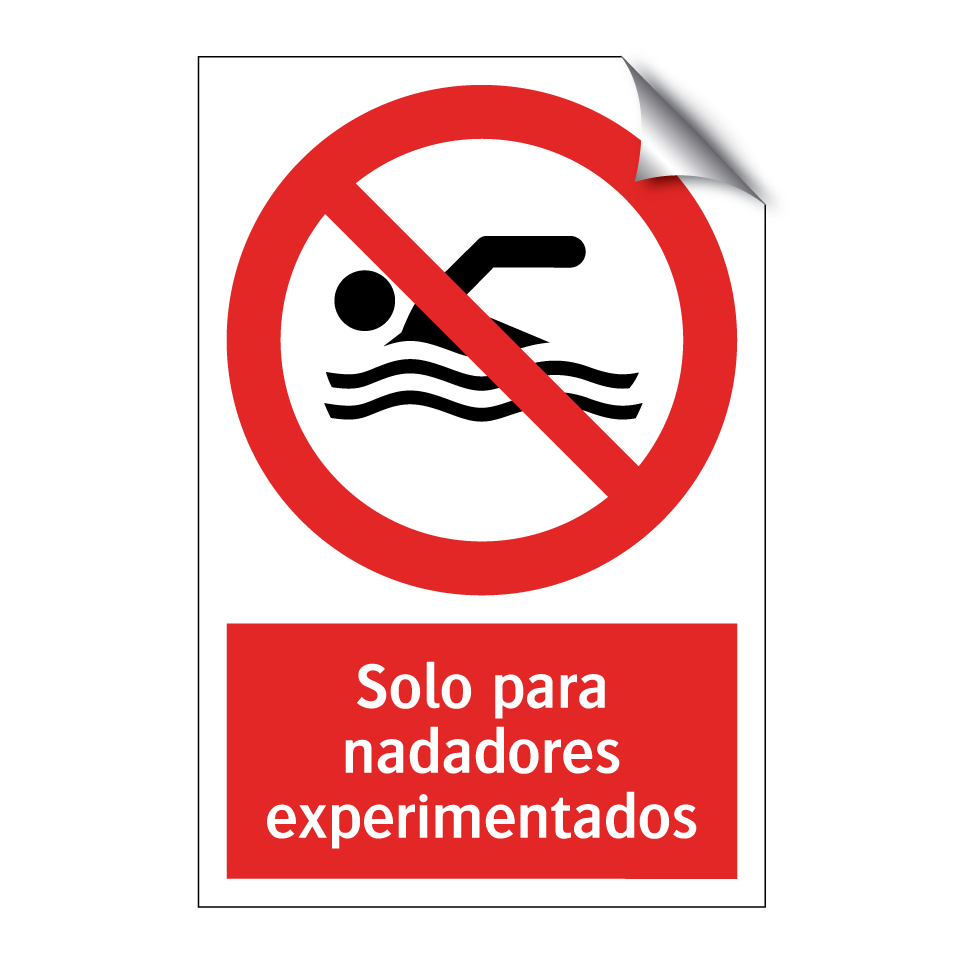 Solo para nadadores experimentados
