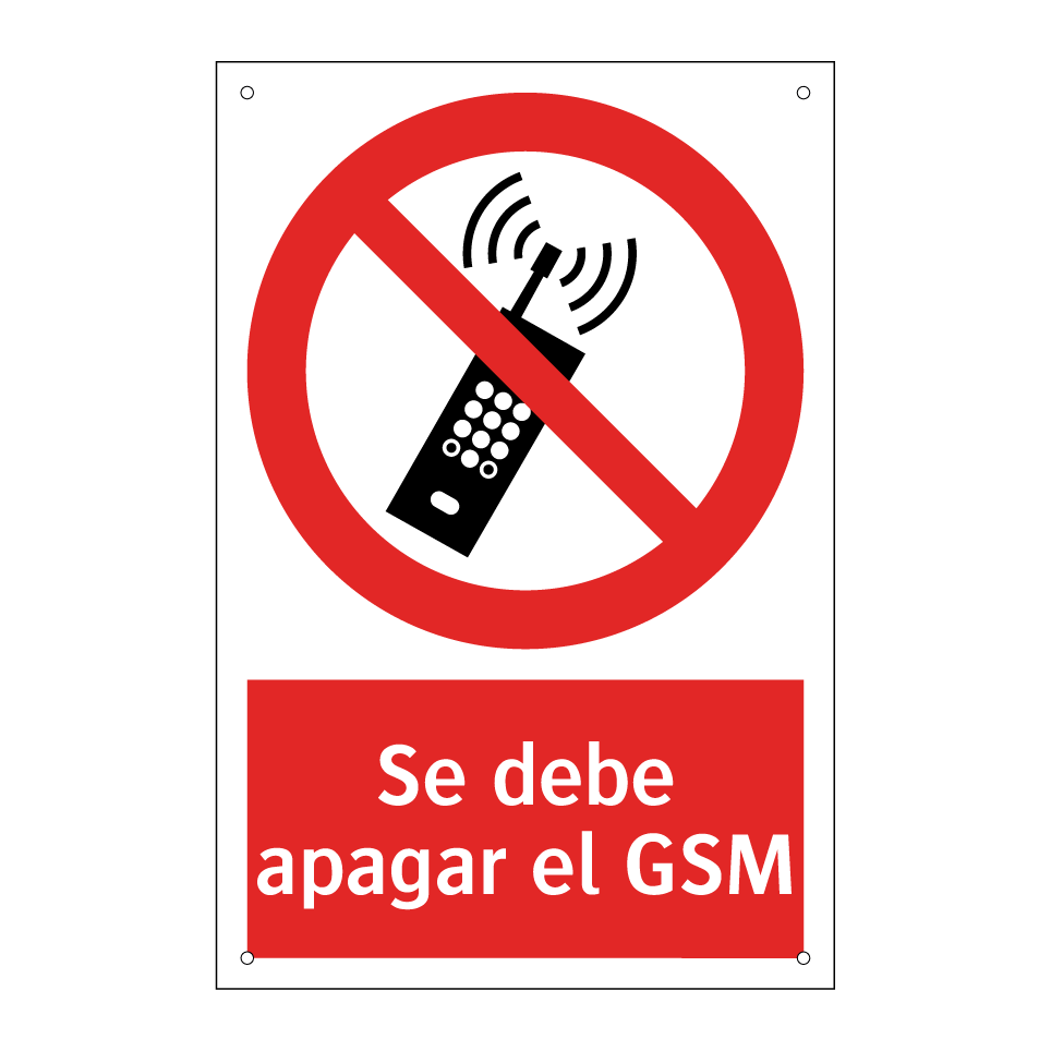 Se debe apagar el GSM