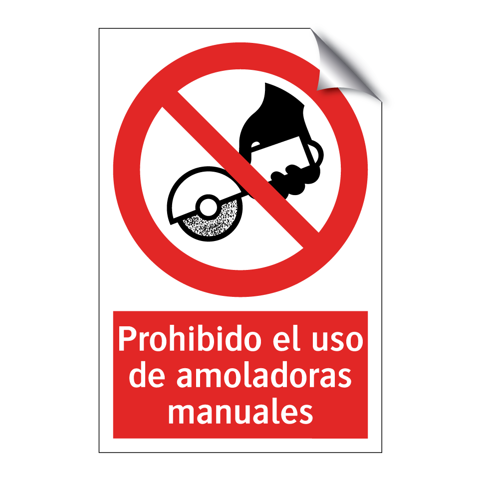 Prohibido el uso de amoladoras manuales