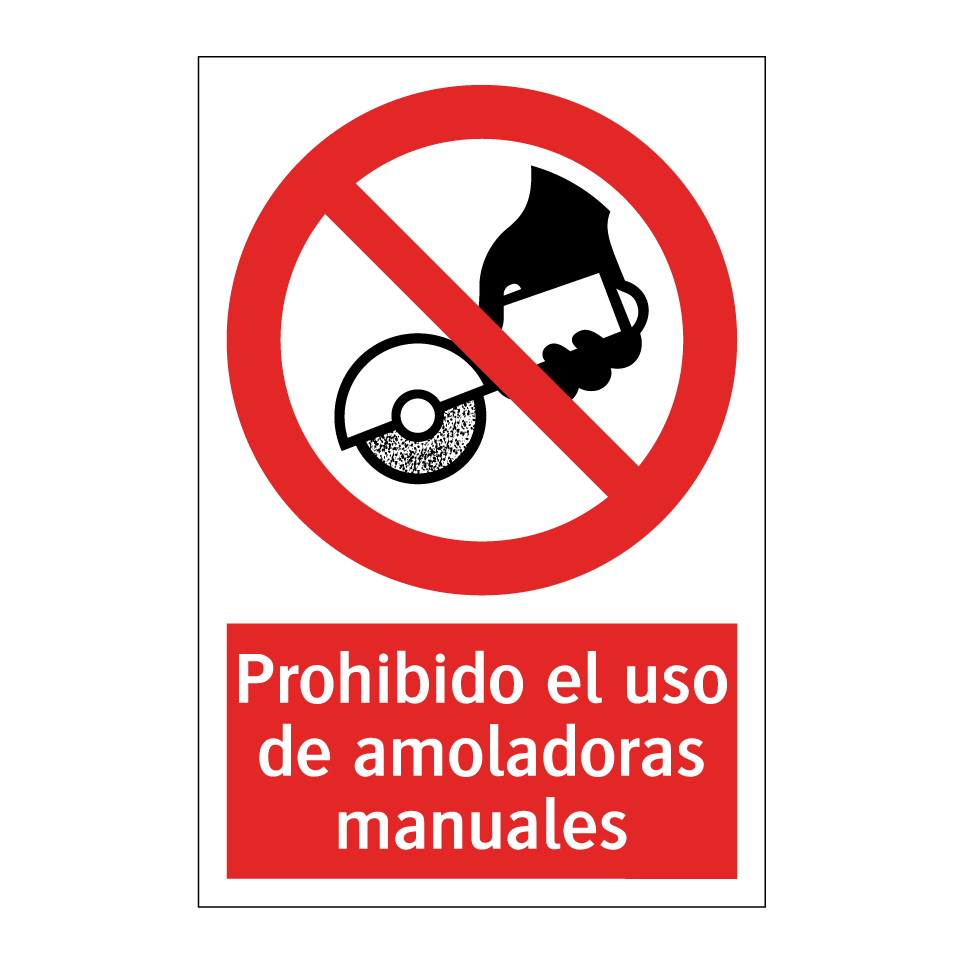 Prohibido el uso de amoladoras manuales