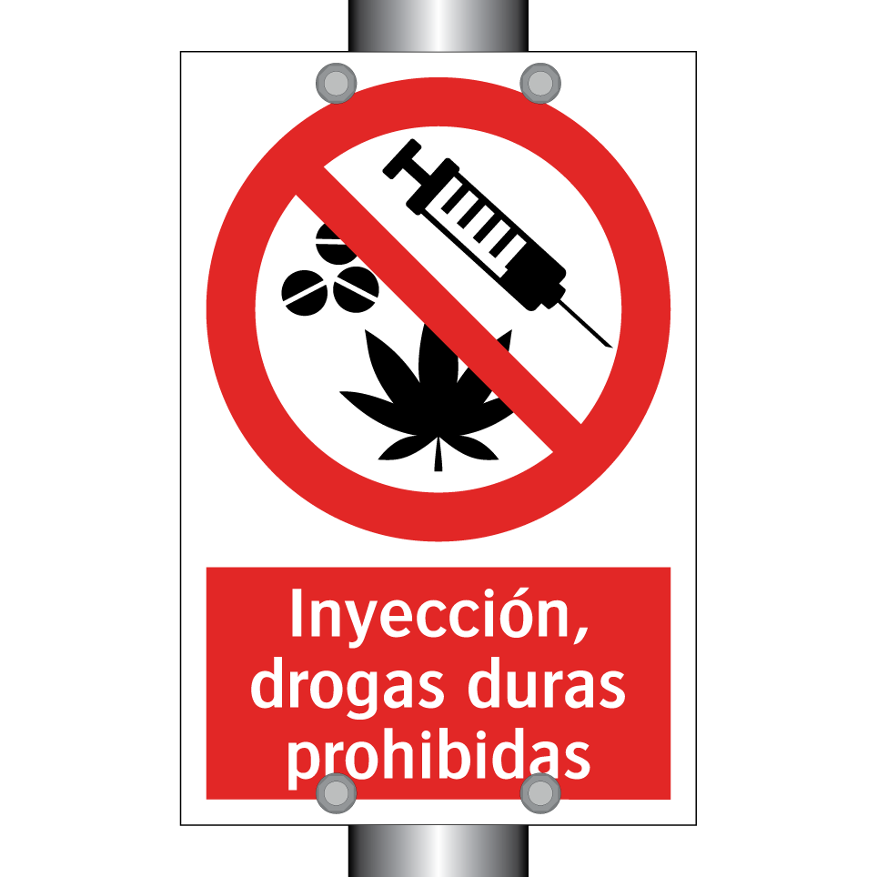 Inyección, drogas duras prohibidas