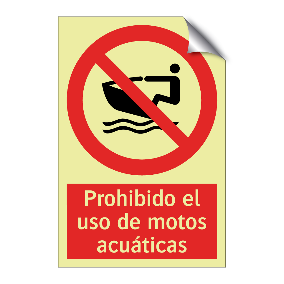 Prohibido el uso de motos acuáticas