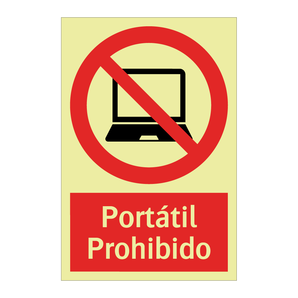 Portátil Prohibido