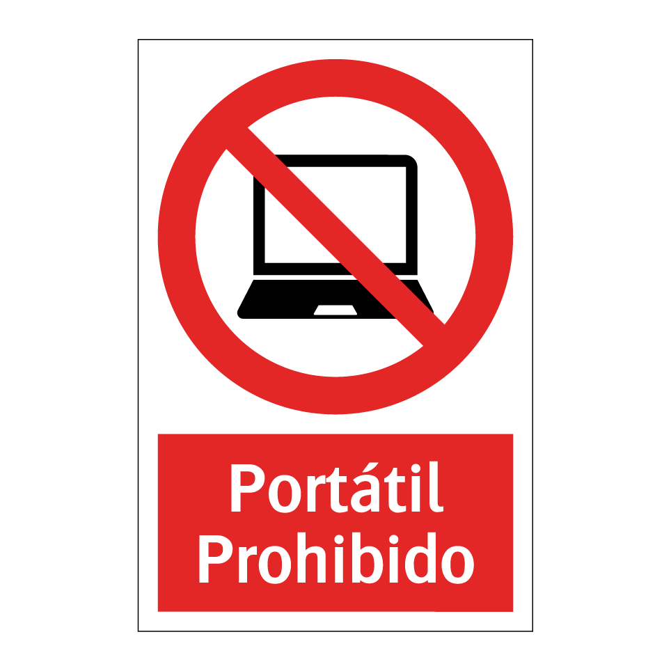 Portátil Prohibido