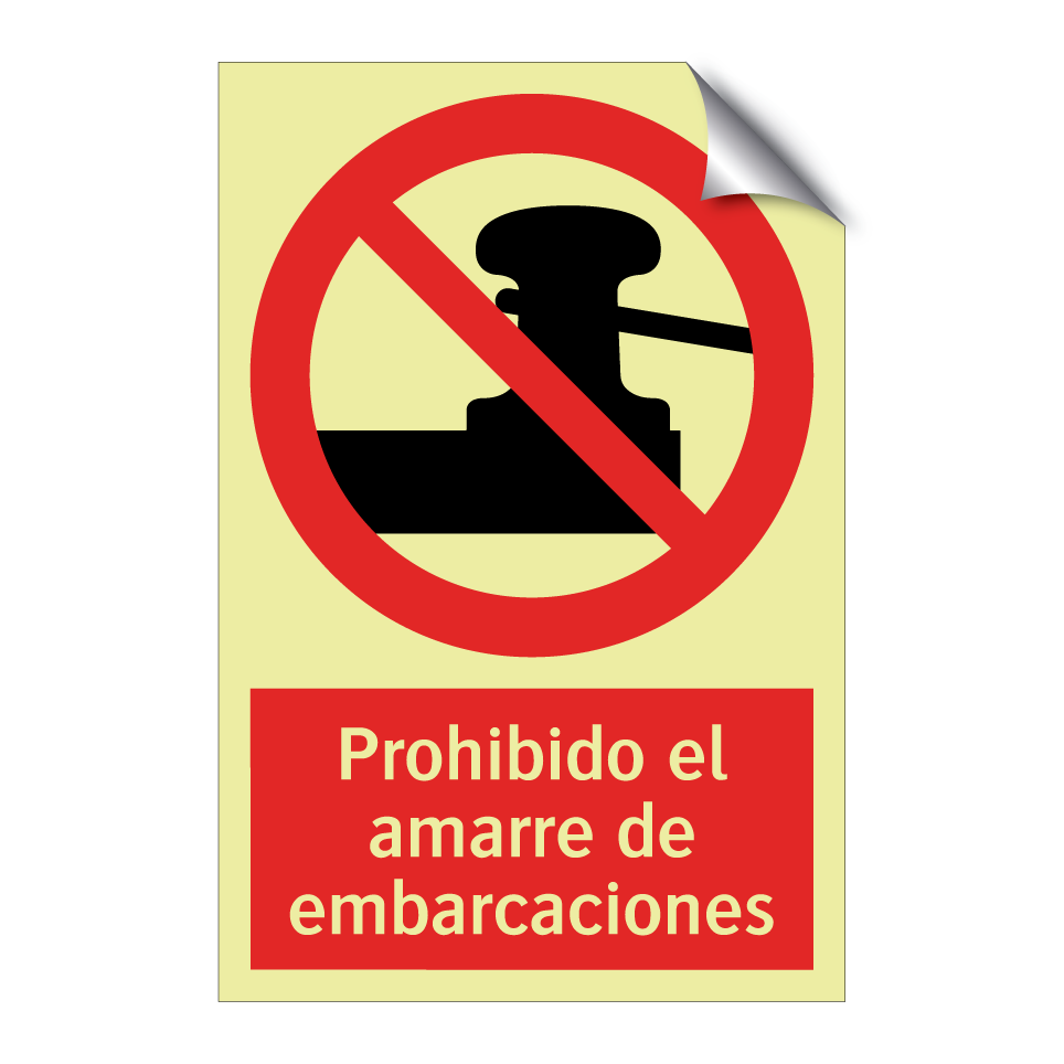 Prohibido el amarre de embarcaciones