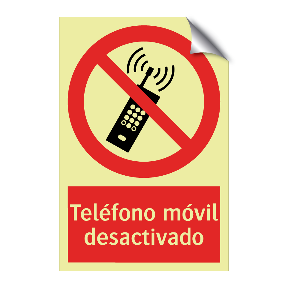 Teléfono móvil desactivado