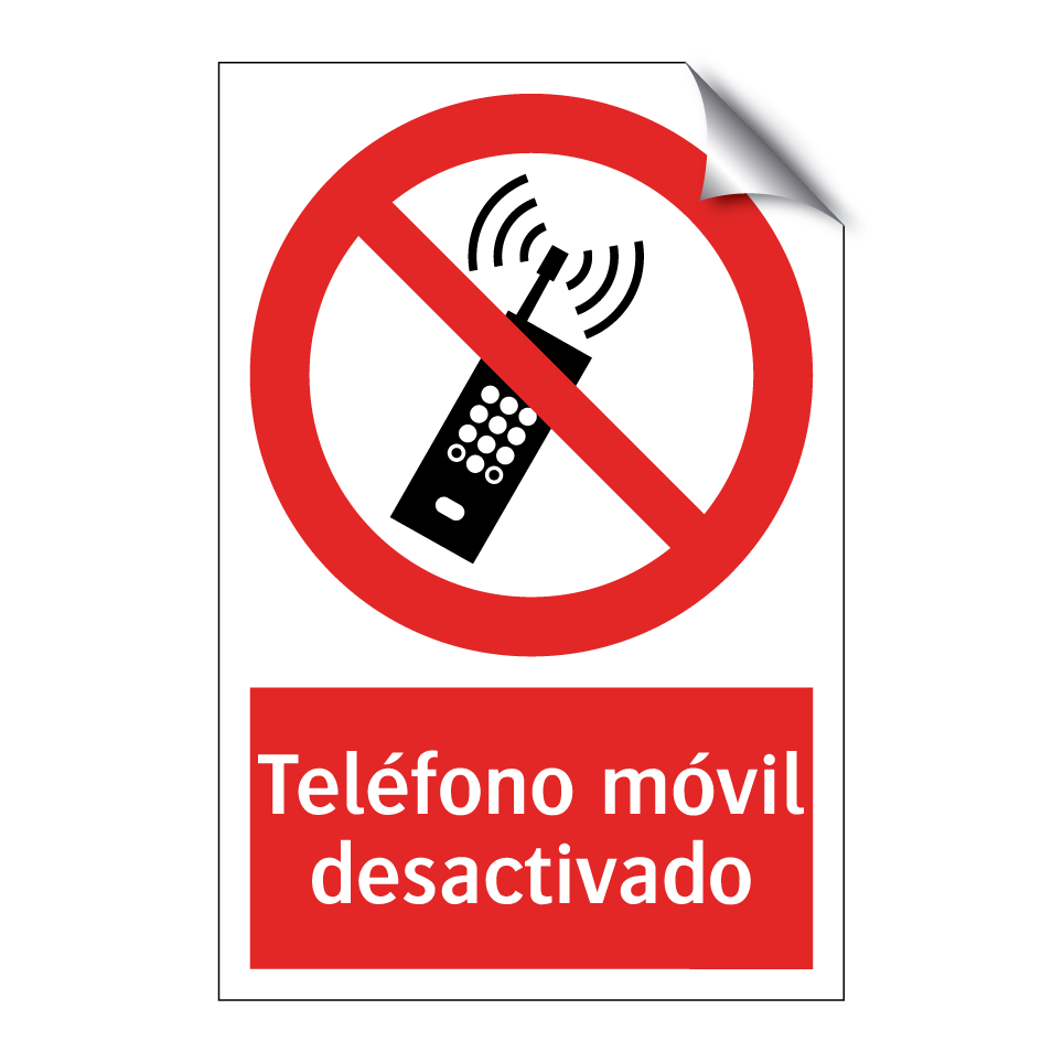 Teléfono móvil desactivado