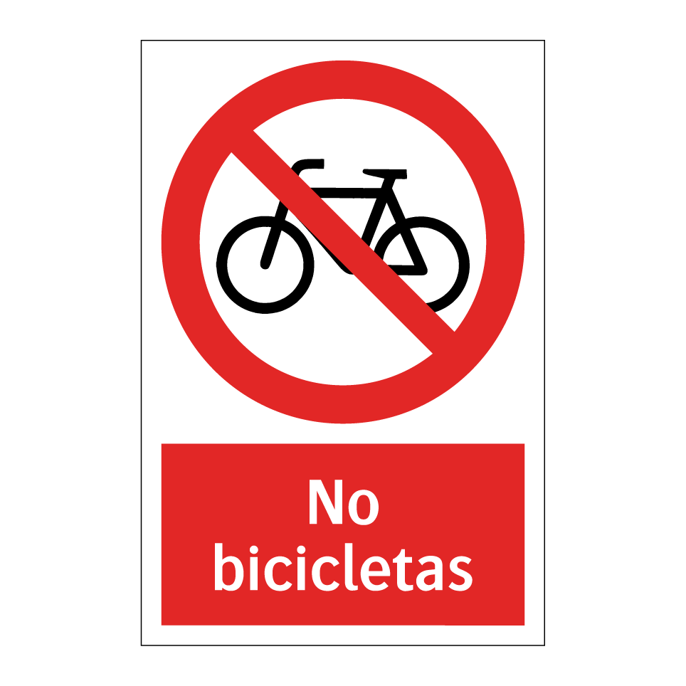 No bicicletas