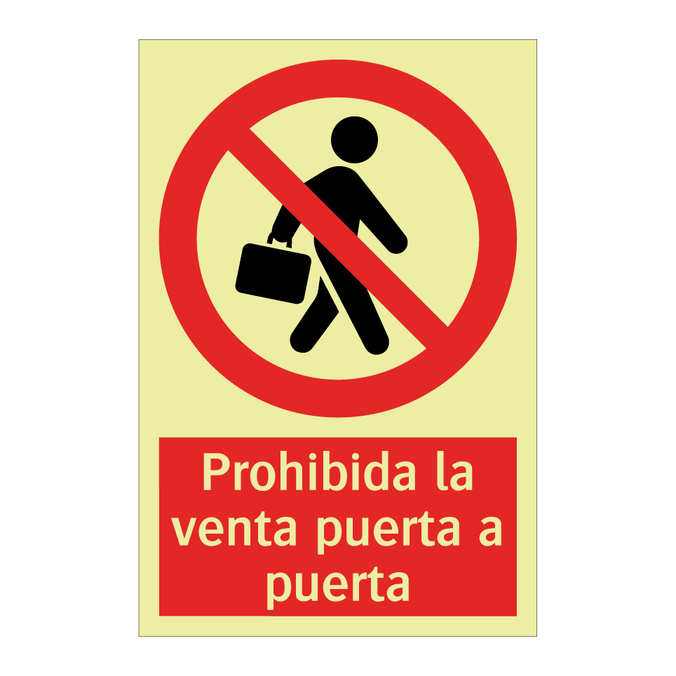 Prohibida la venta puerta a puerta