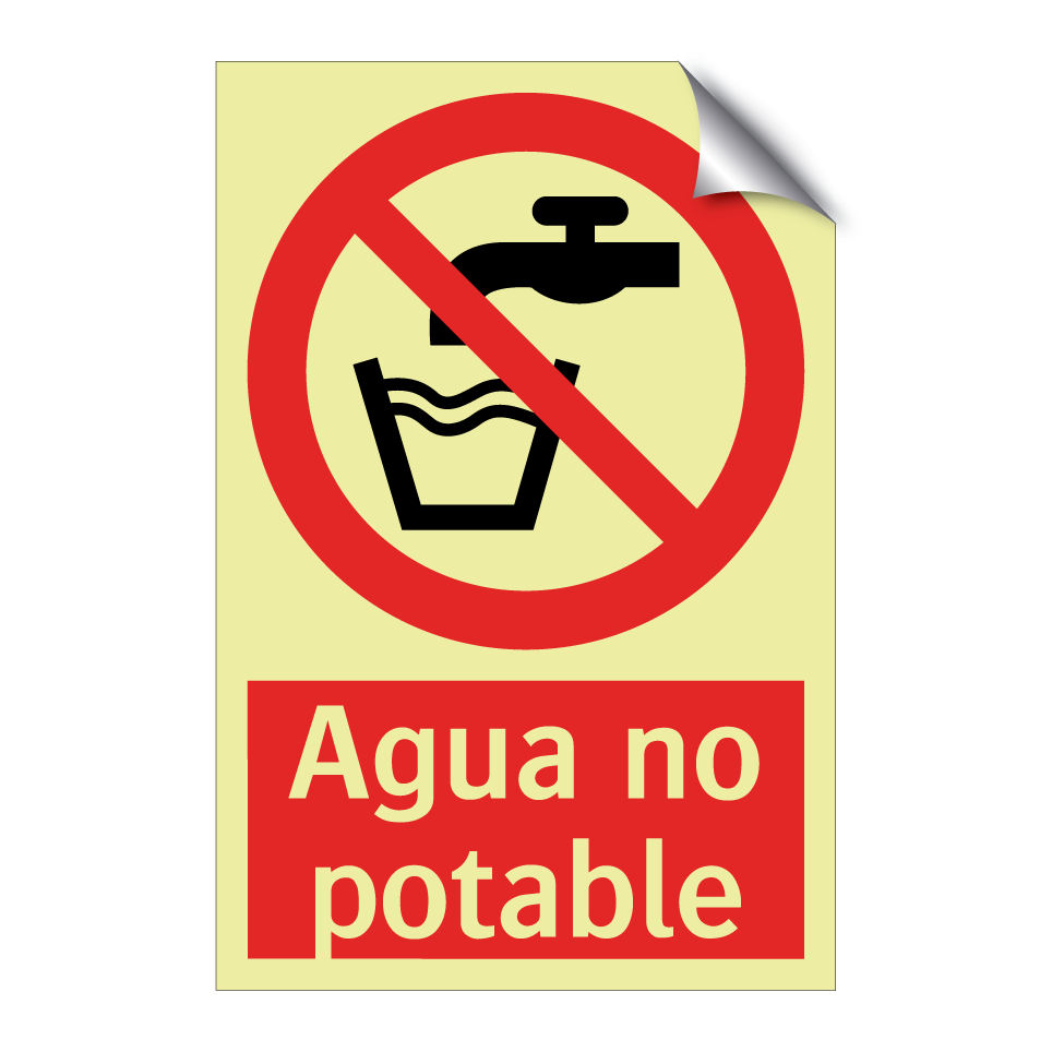 Agua no potable