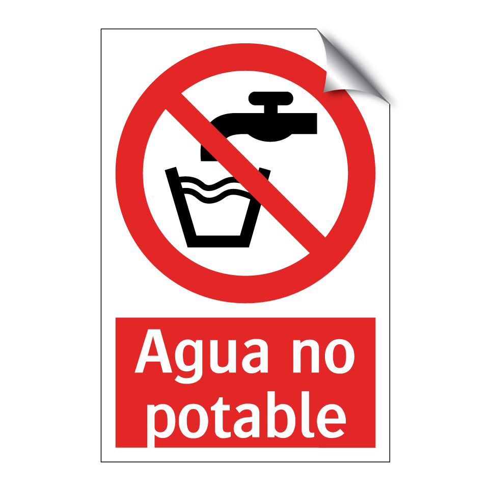 Agua no potable
