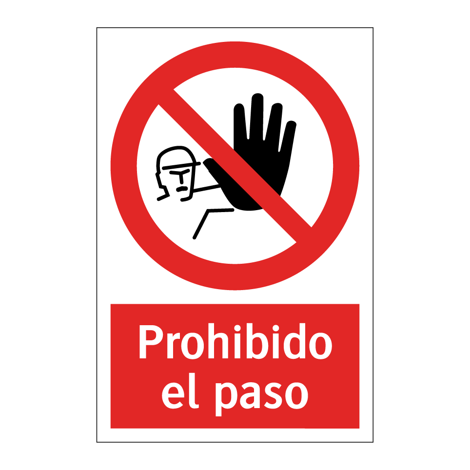 Prohibido el paso