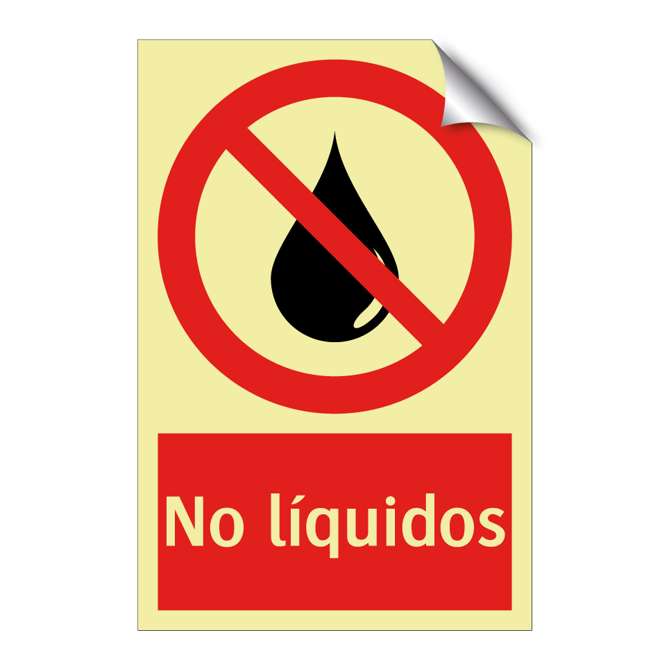No líquidos