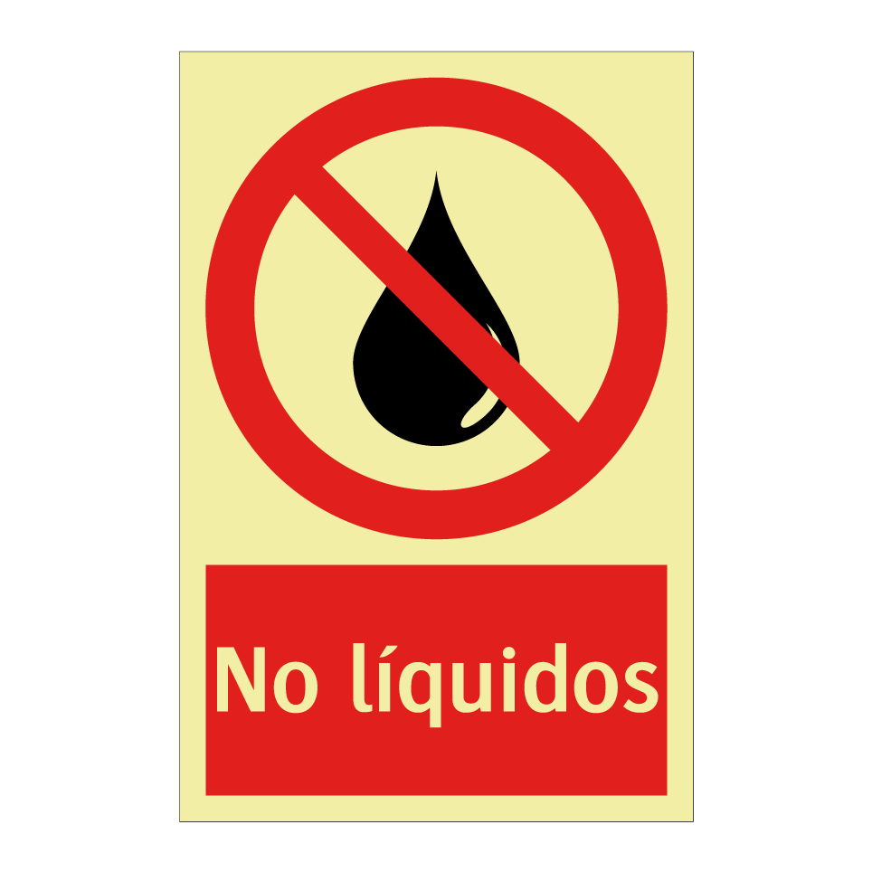 No líquidos