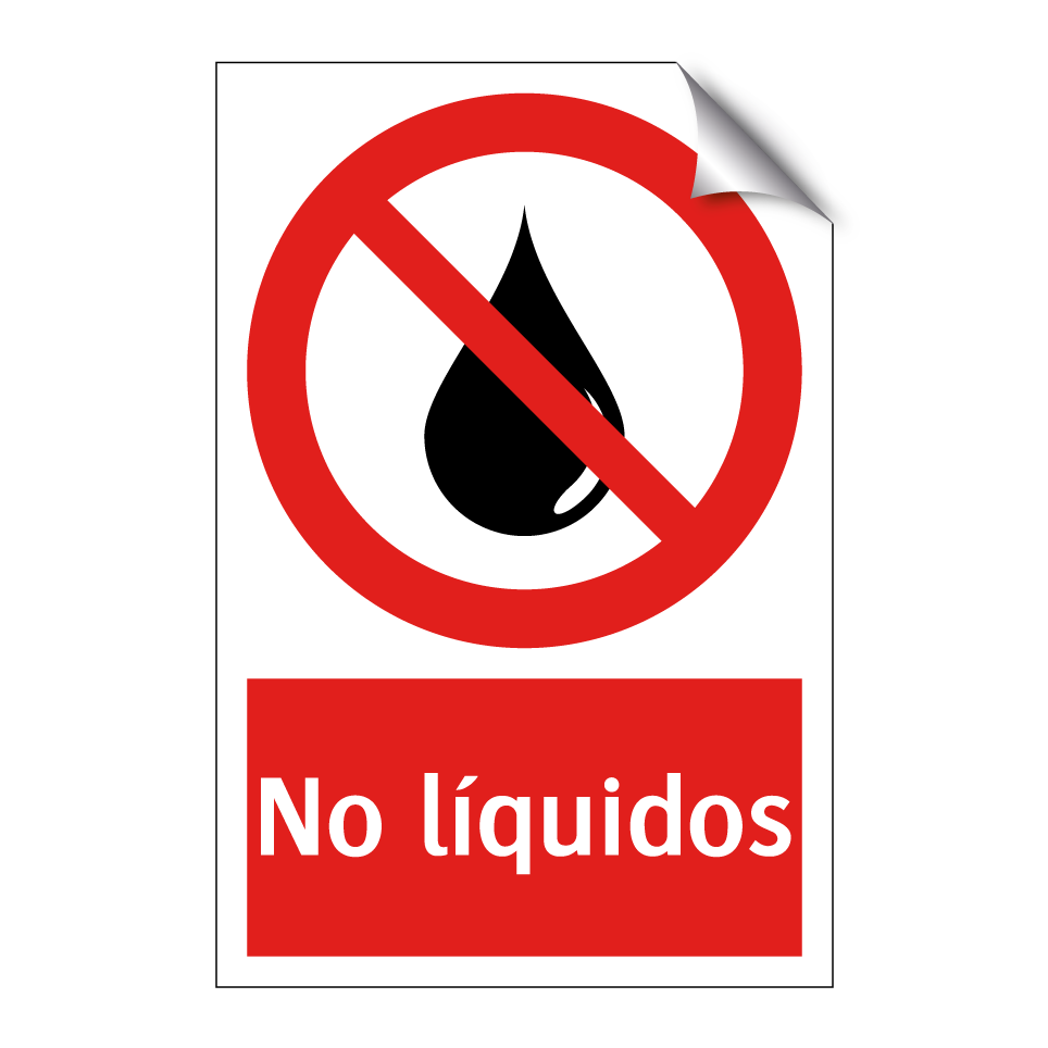 No líquidos