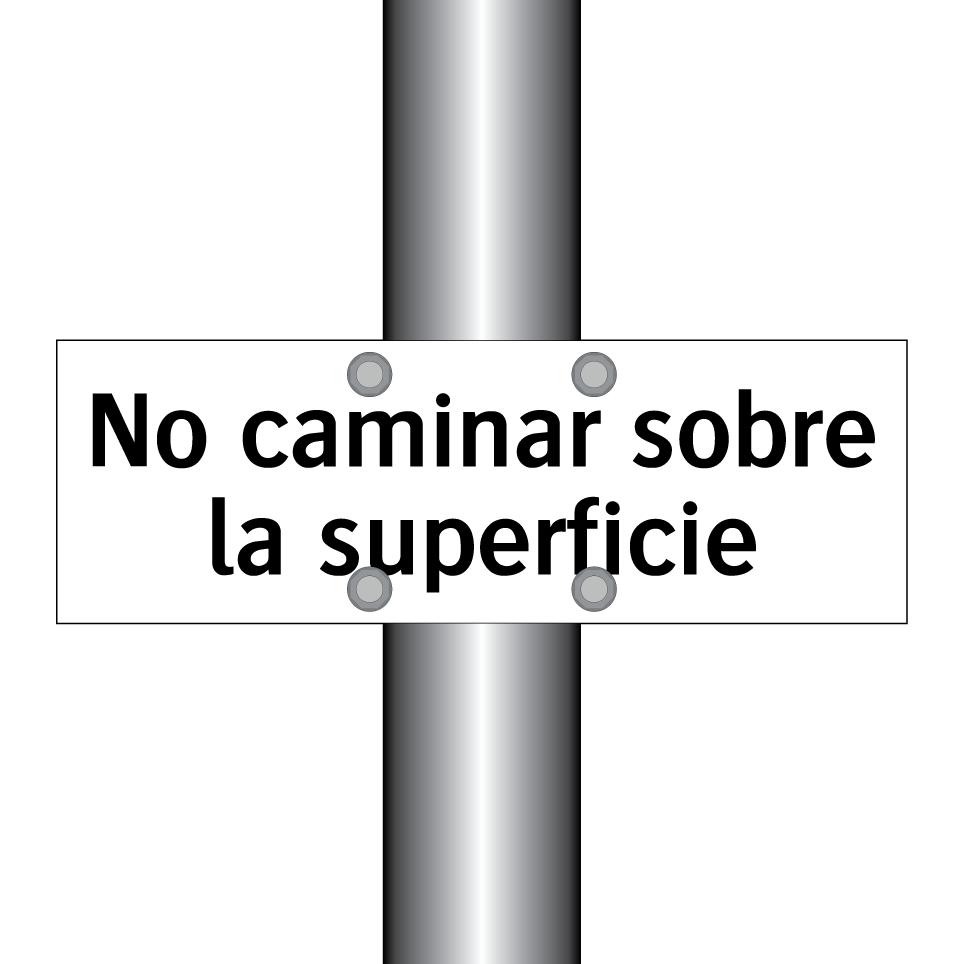 No caminar sobre la superficie