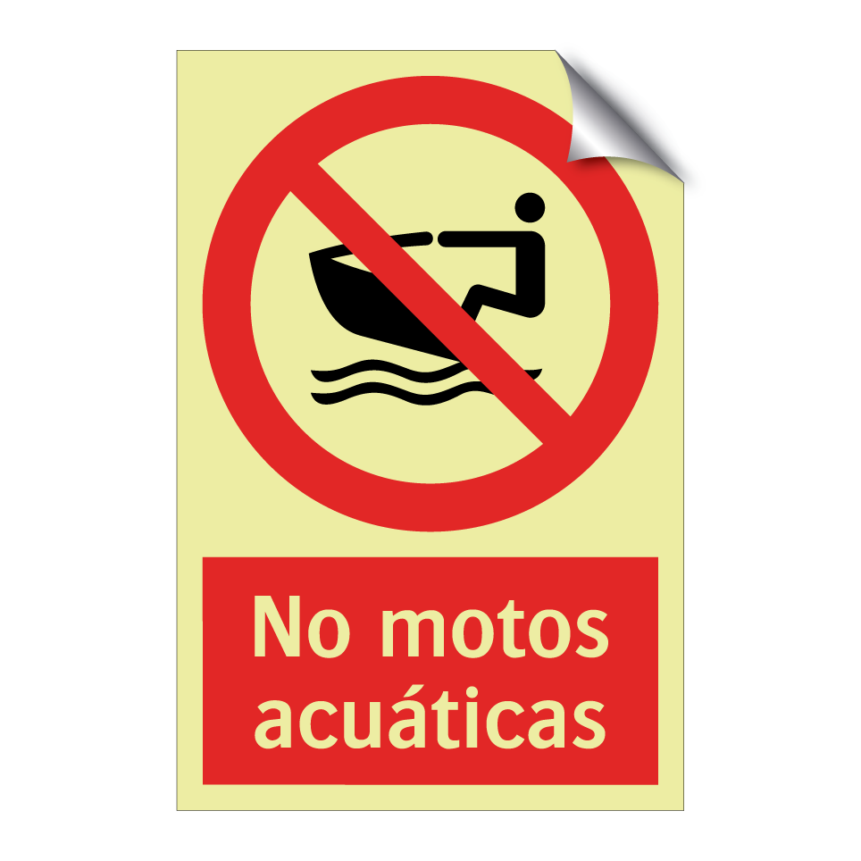 No motos acuáticas