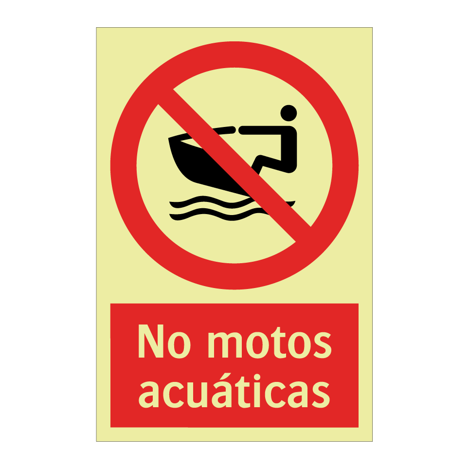 No motos acuáticas
