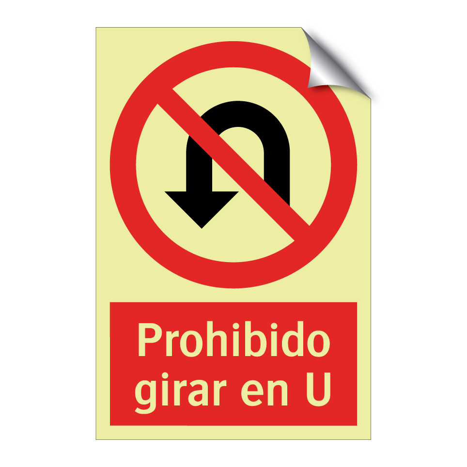 Prohibido girar en U