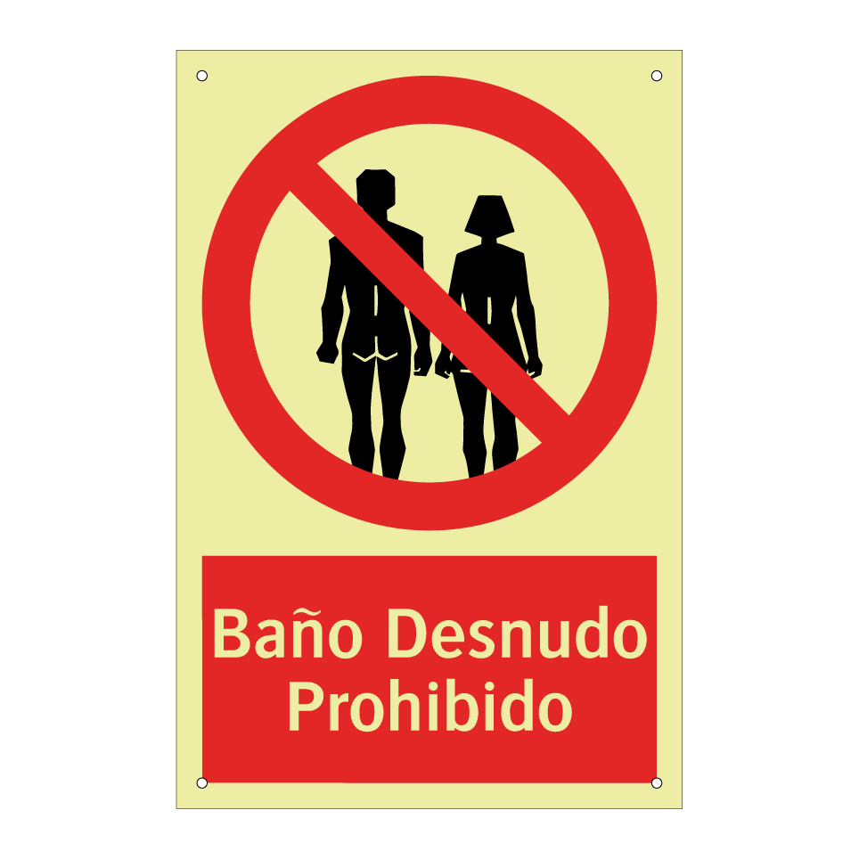 Baño Desnudo Prohibido