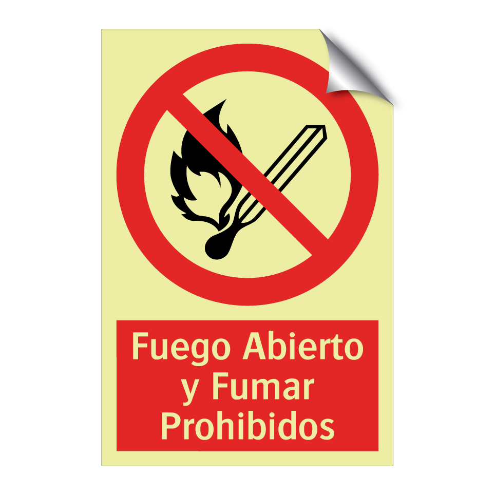 Fuego Abierto y Fumar Prohibidos