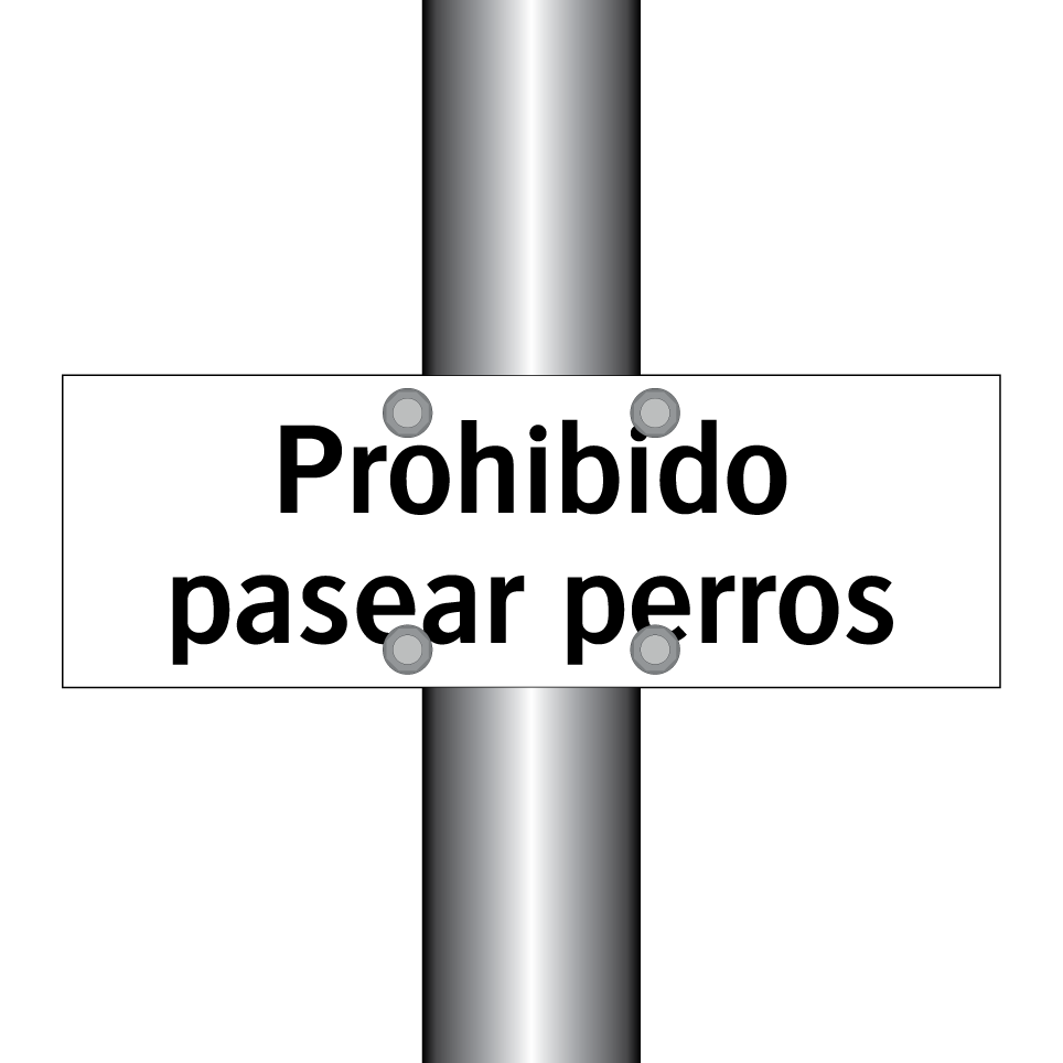 Prohibido pasear perros