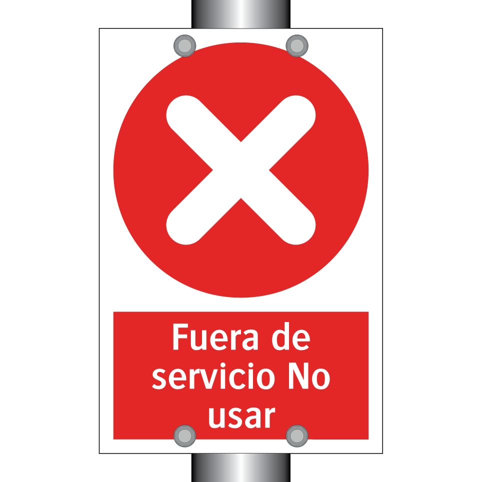 Fuera de servicio No usar
