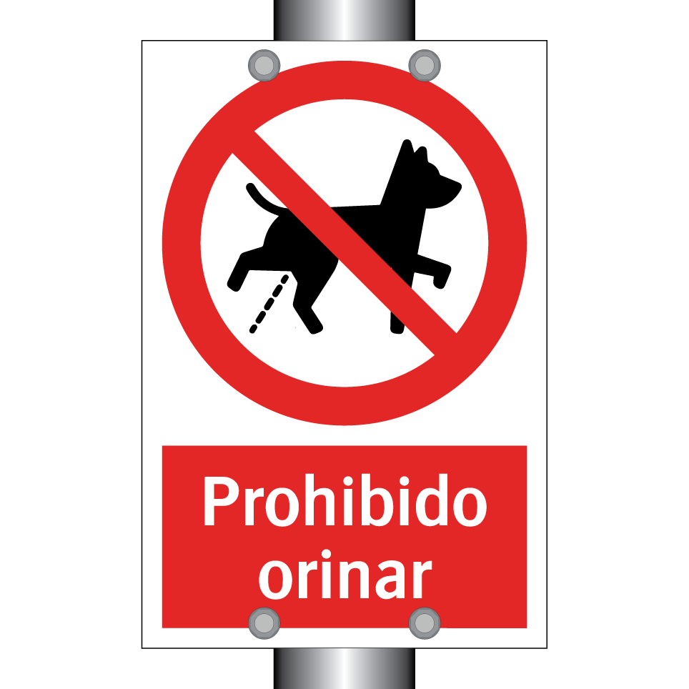 Prohibido orinar