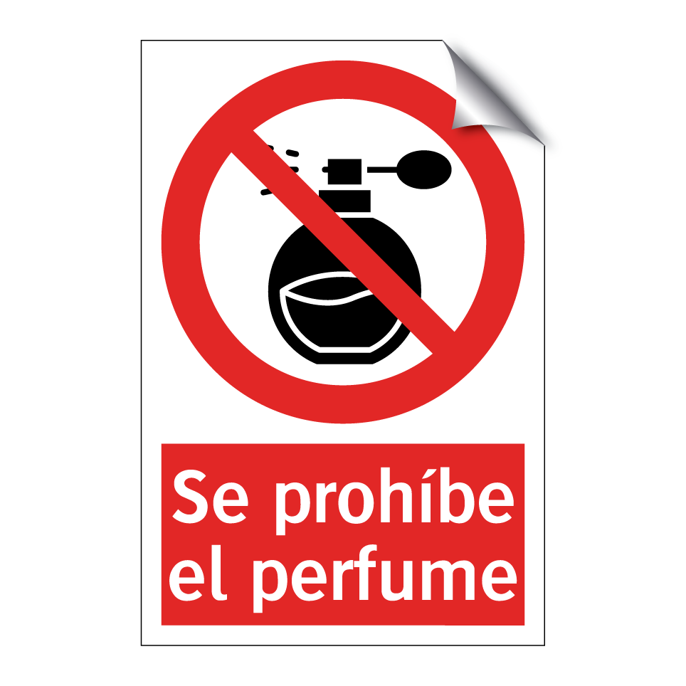 Se prohíbe el perfume