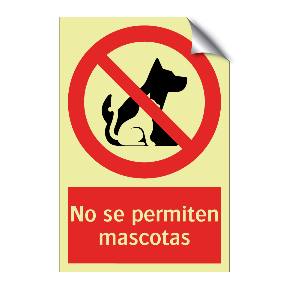 No se permiten mascotas