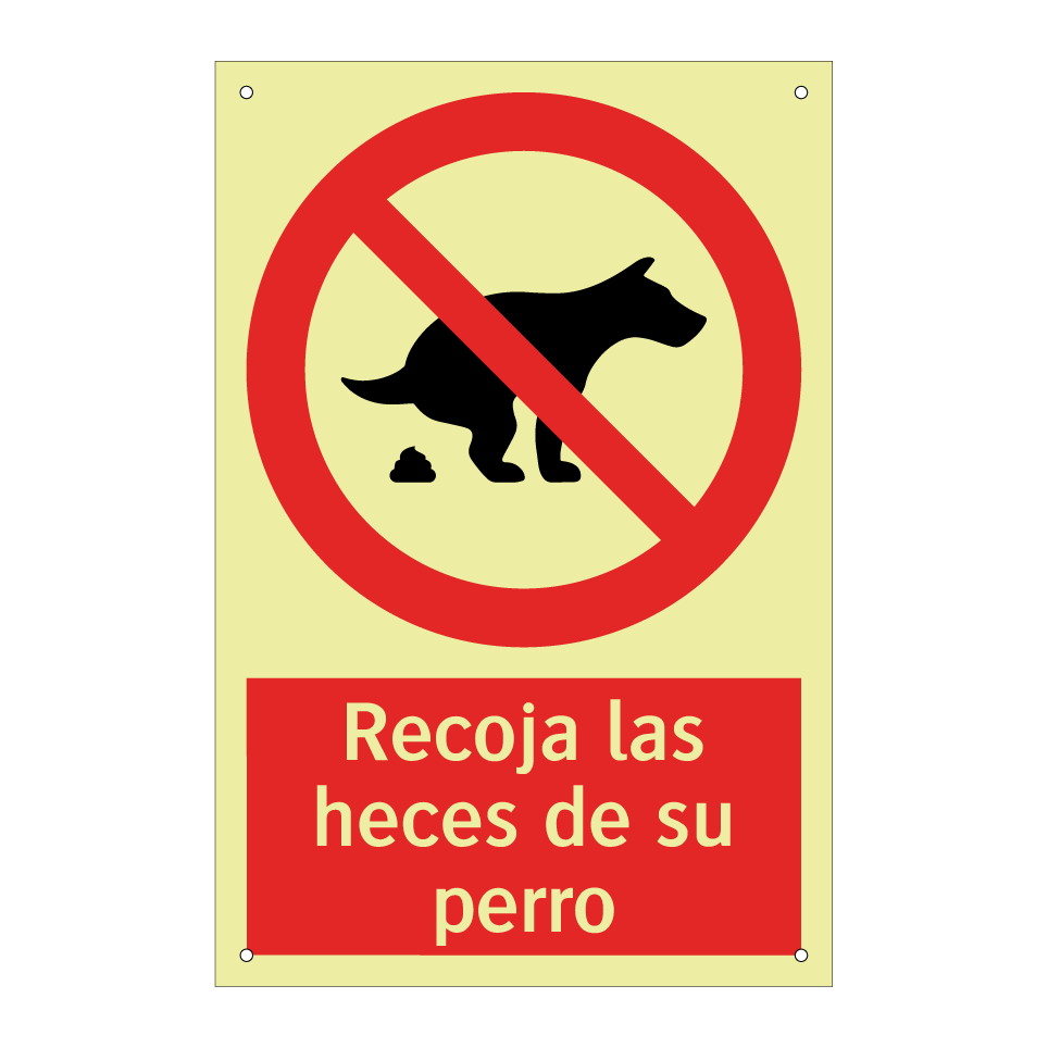 Recoja las heces de su perro