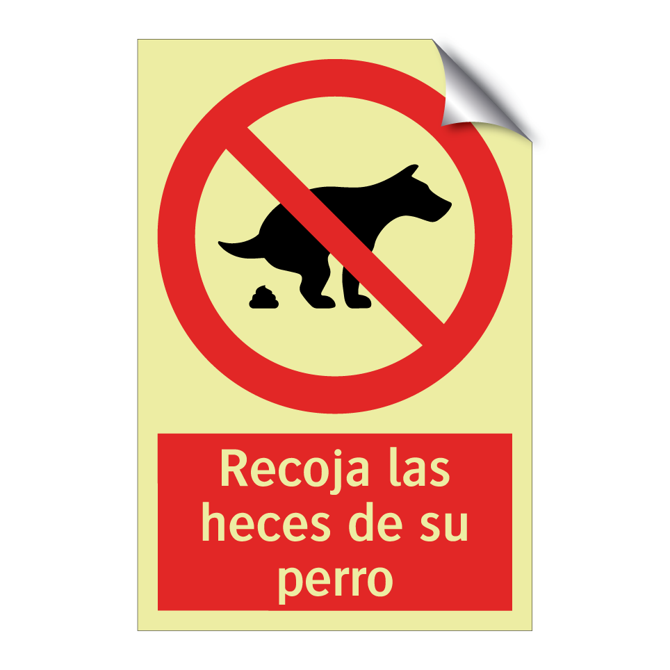 Recoja las heces de su perro