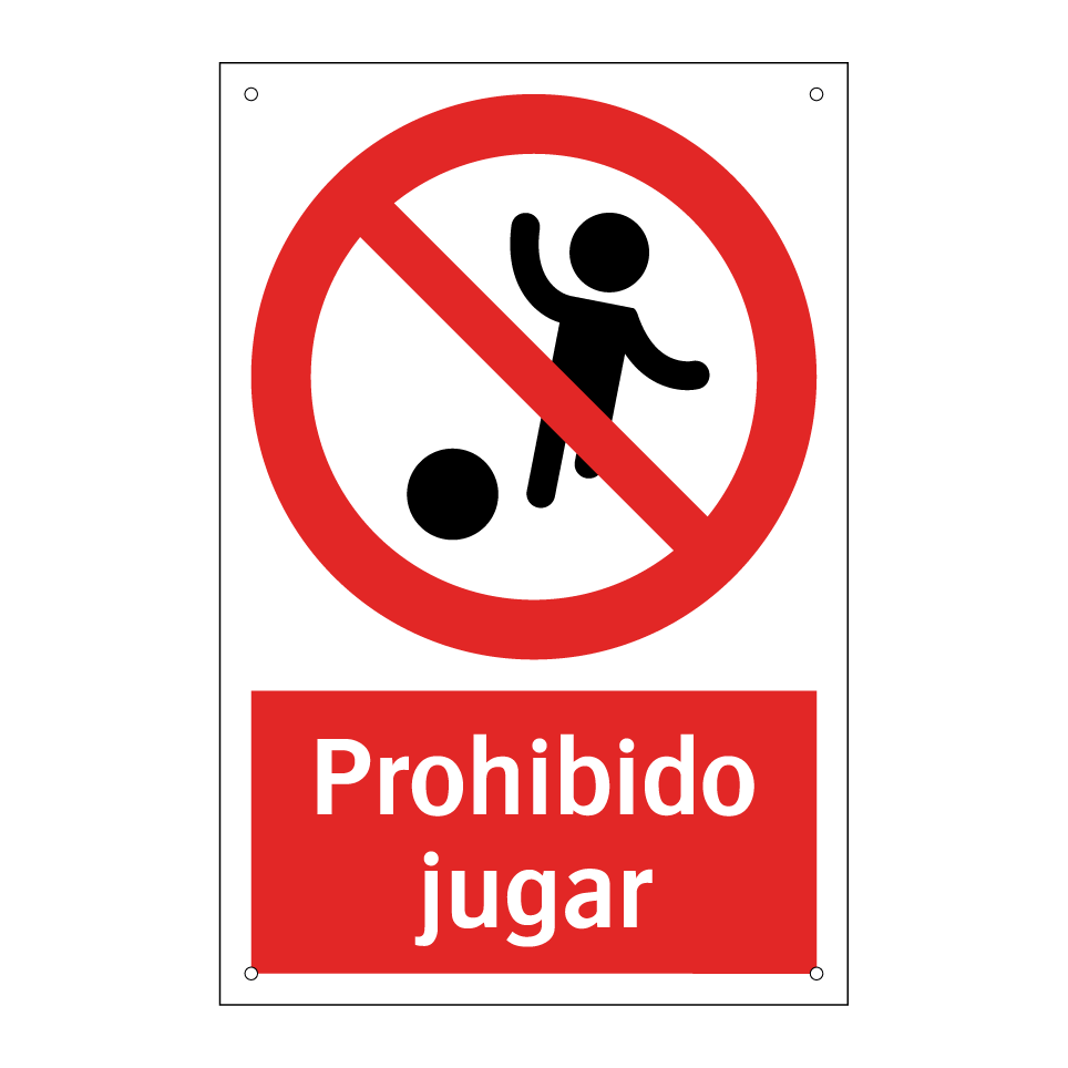 Prohibido jugar