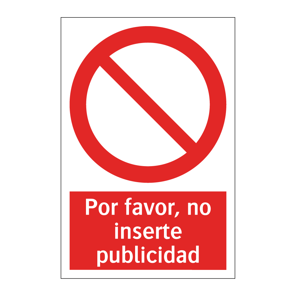 Por favor, no inserte publicidad