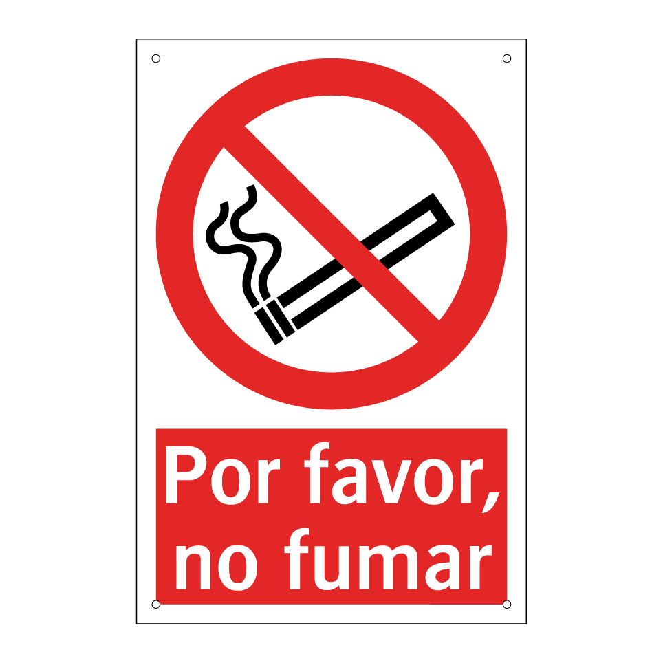 Por favor, no fumar