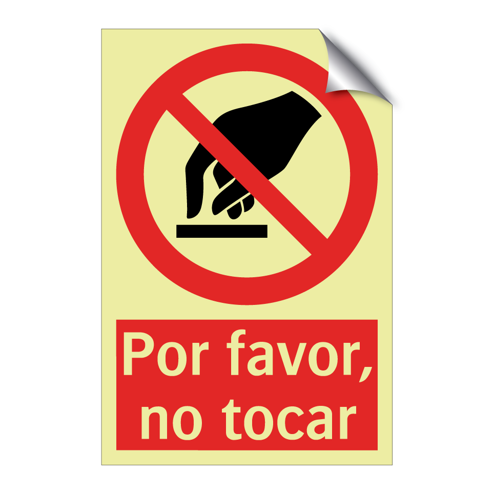 Por favor, no tocar