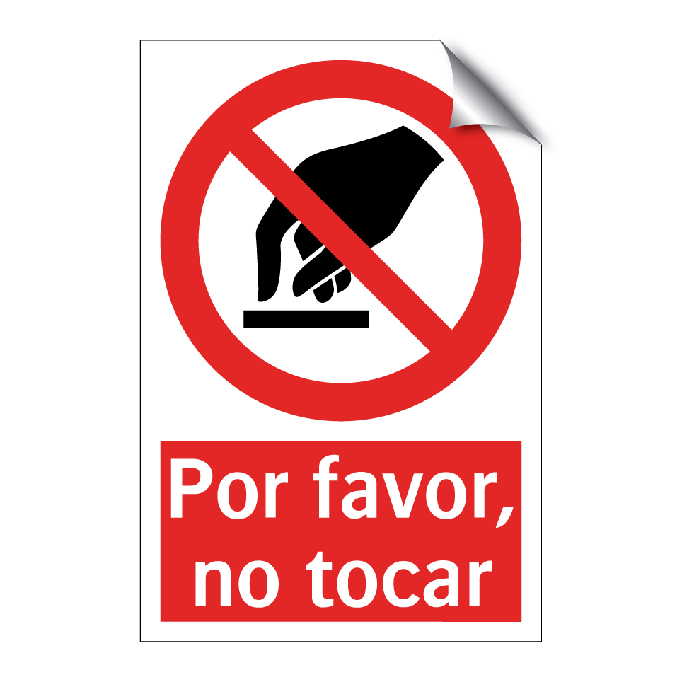 Por favor, no tocar
