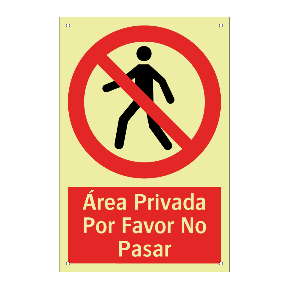 Área Privada Por Favor No Pasar