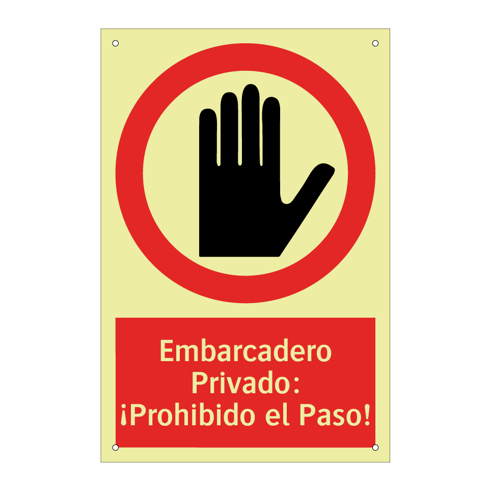 Embarcadero Privado: ¡Prohibido el Paso!