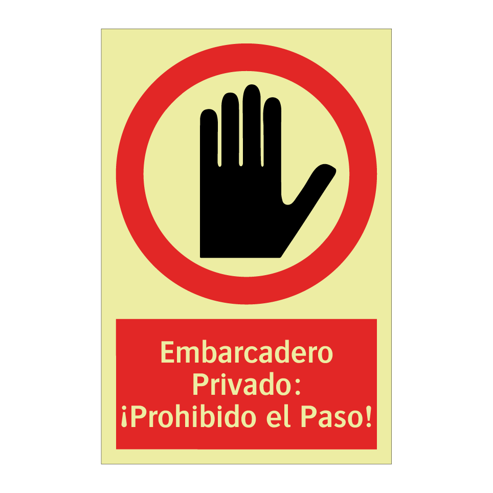 Embarcadero Privado: ¡Prohibido el Paso!
