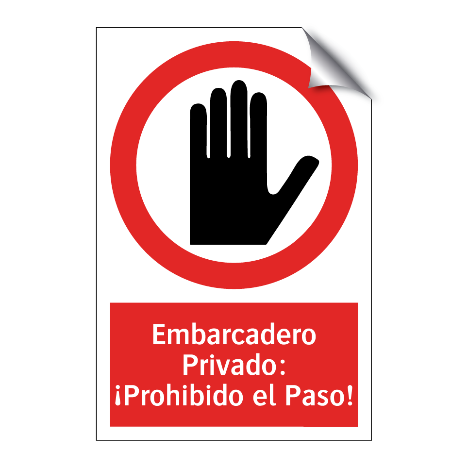 Embarcadero Privado: ¡Prohibido el Paso!