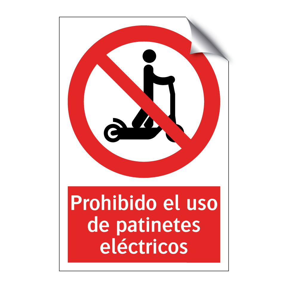 Prohibido el uso de patinetes eléctricos