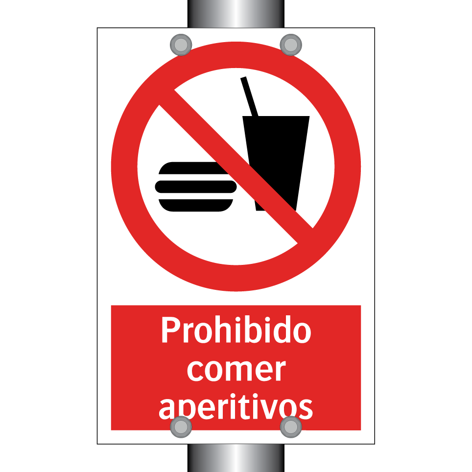 Prohibido comer aperitivos