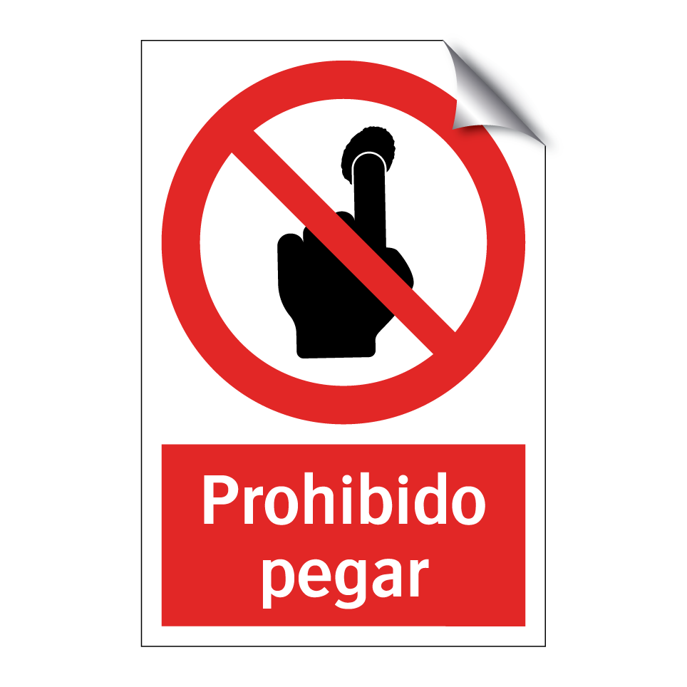 Prohibido pegar