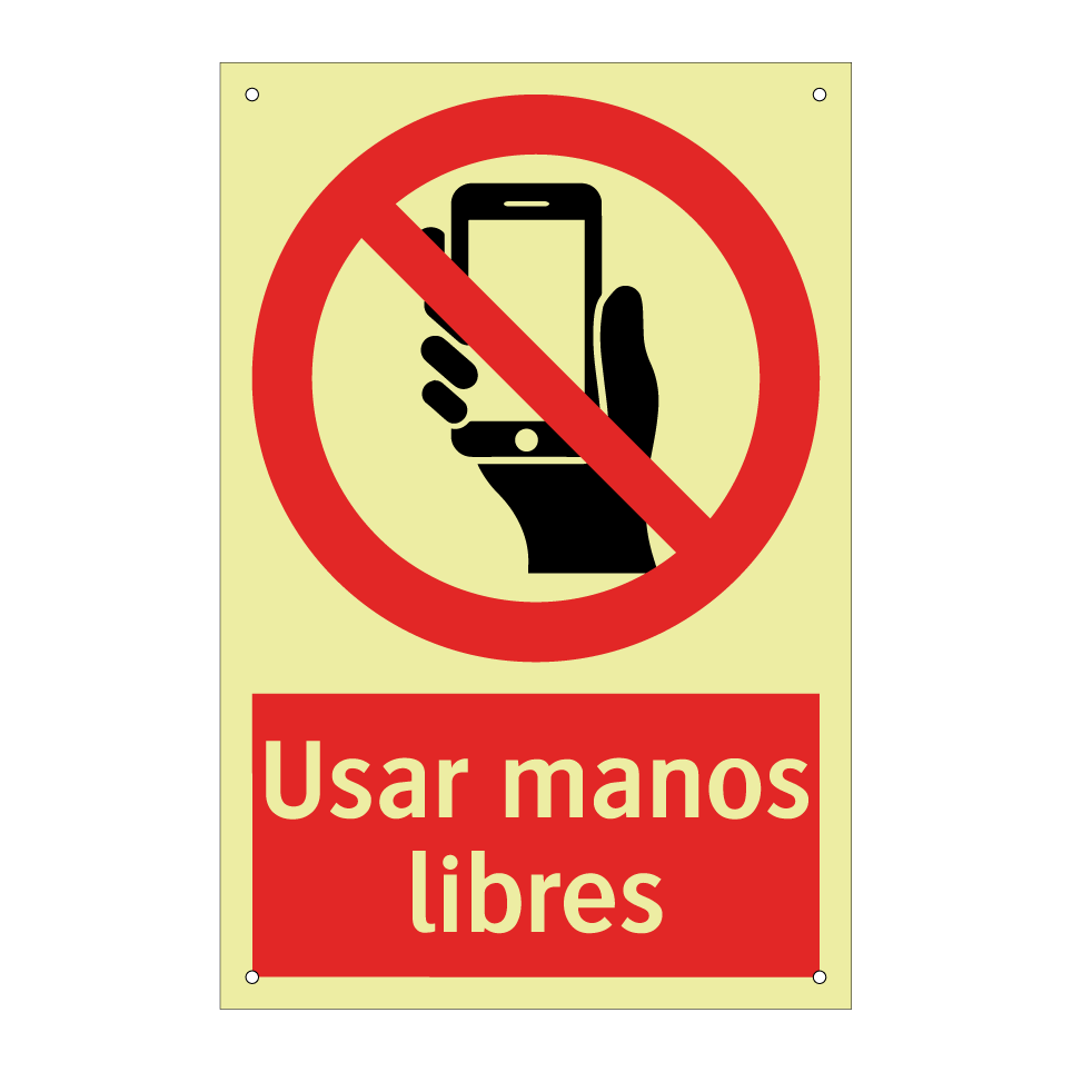Usar manos libres