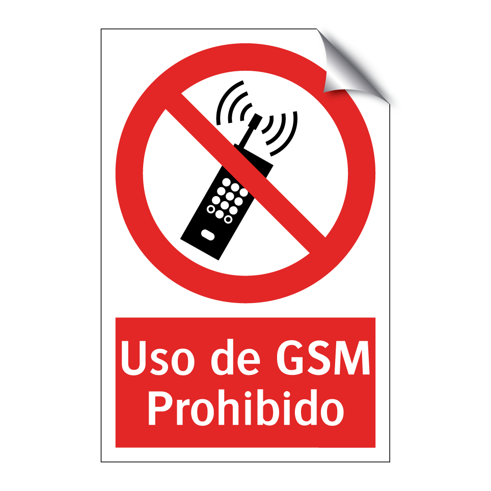 Uso de GSM Prohibido