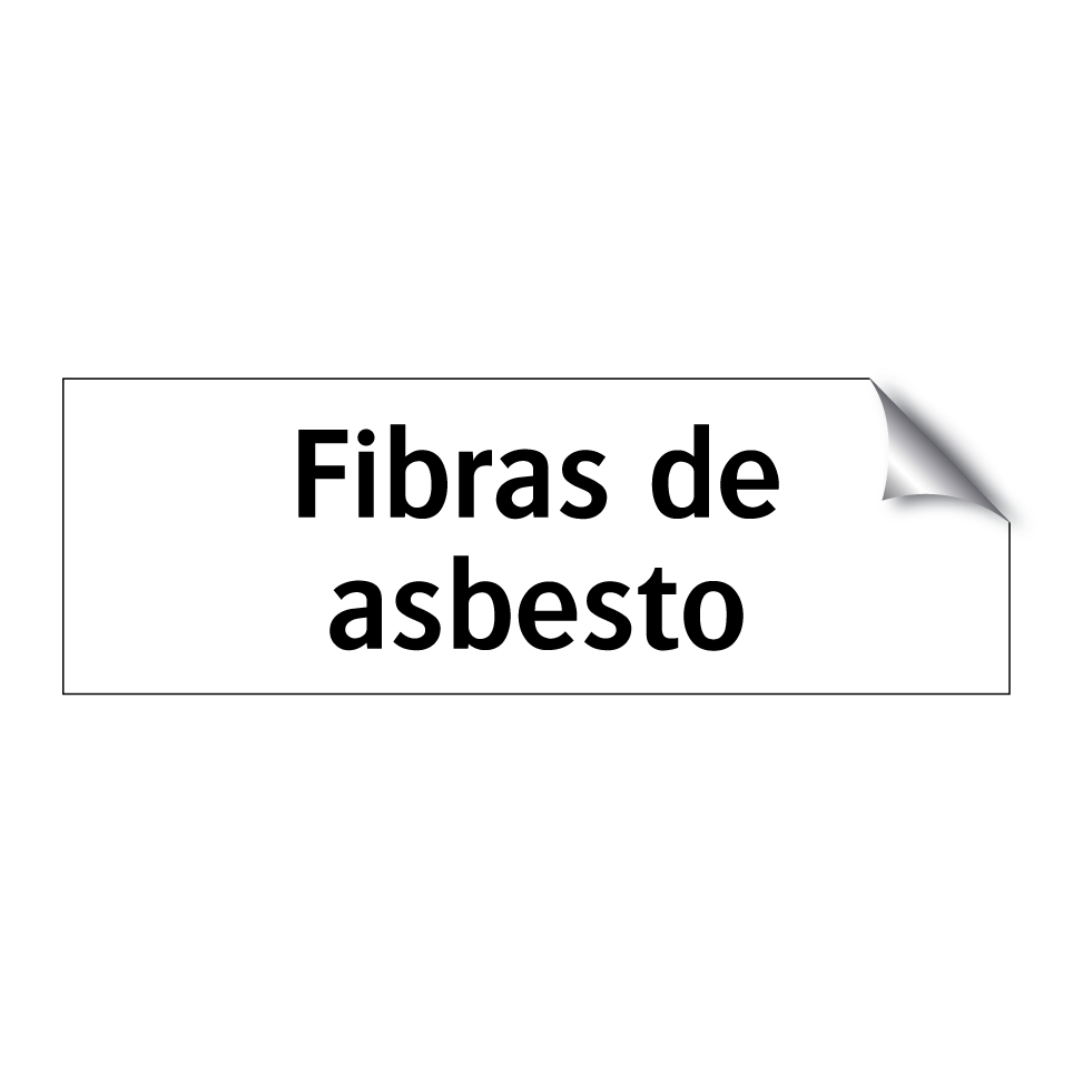 Fibras de asbesto