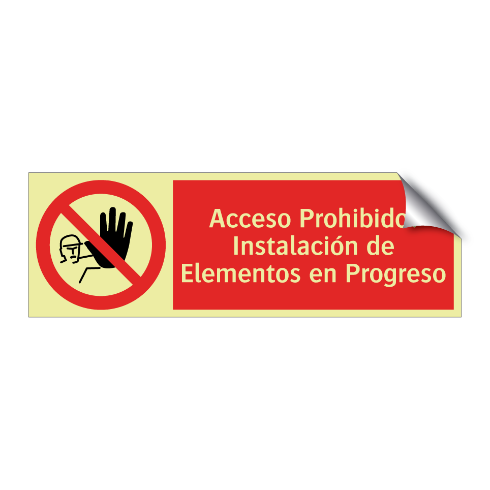 Acceso Prohibido: Instalación de Elementos en Progreso