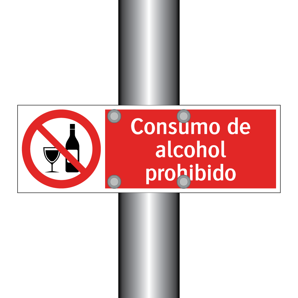 Consumo de alcohol prohibido